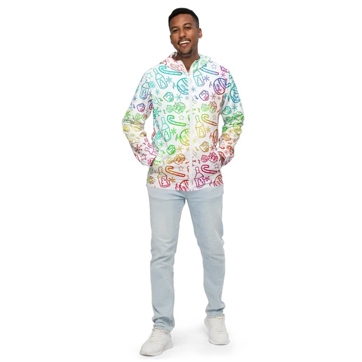 Limited Edition Christmas Rainbow Windbreaker product image (1)