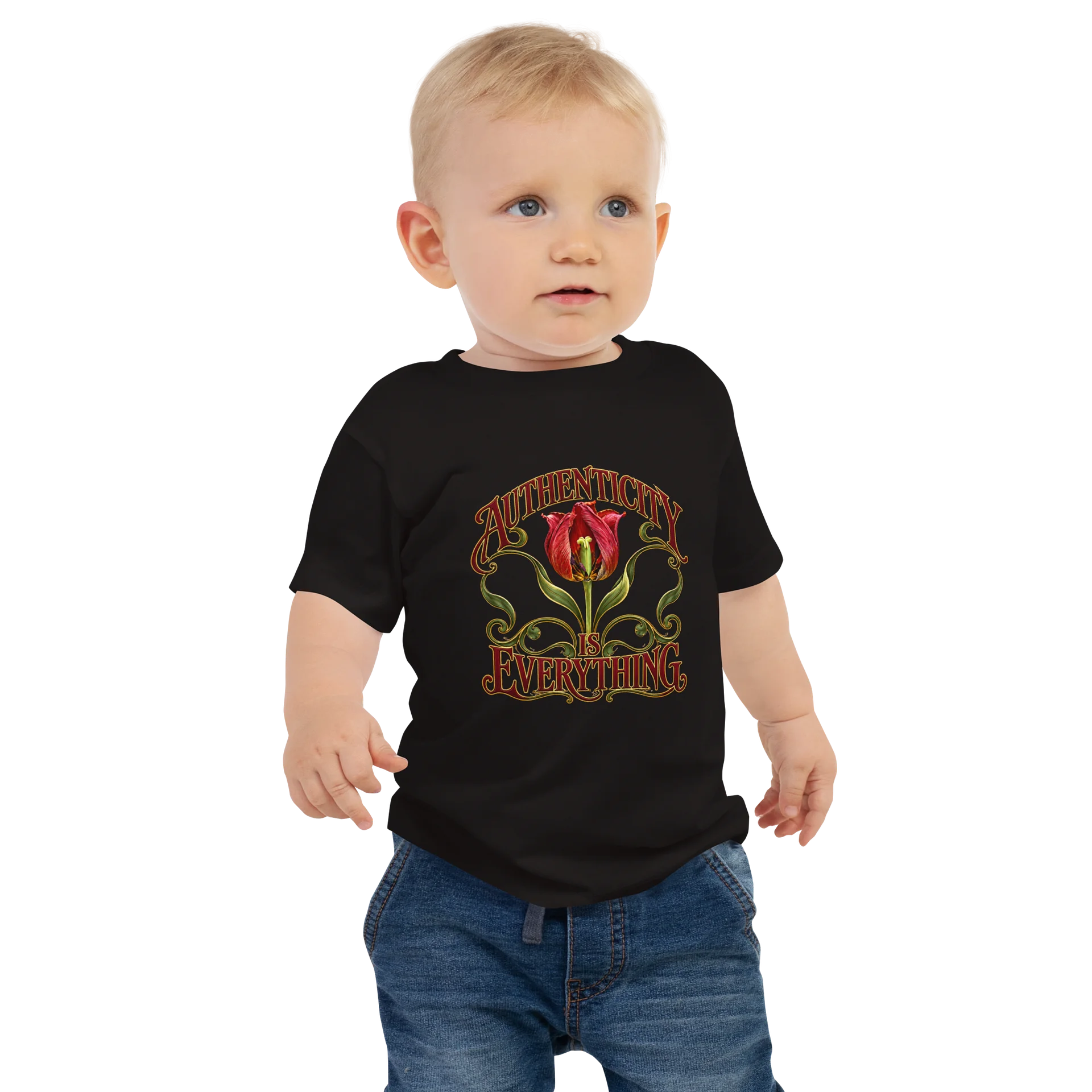 Authenticity Floral Baby tshirt 3 product image (1)