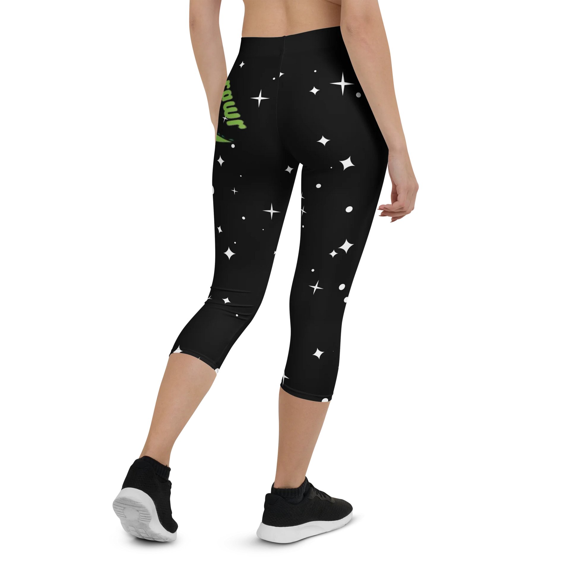 Female Leggins with Rawr Emoji & Inimitable Macca product image (2)