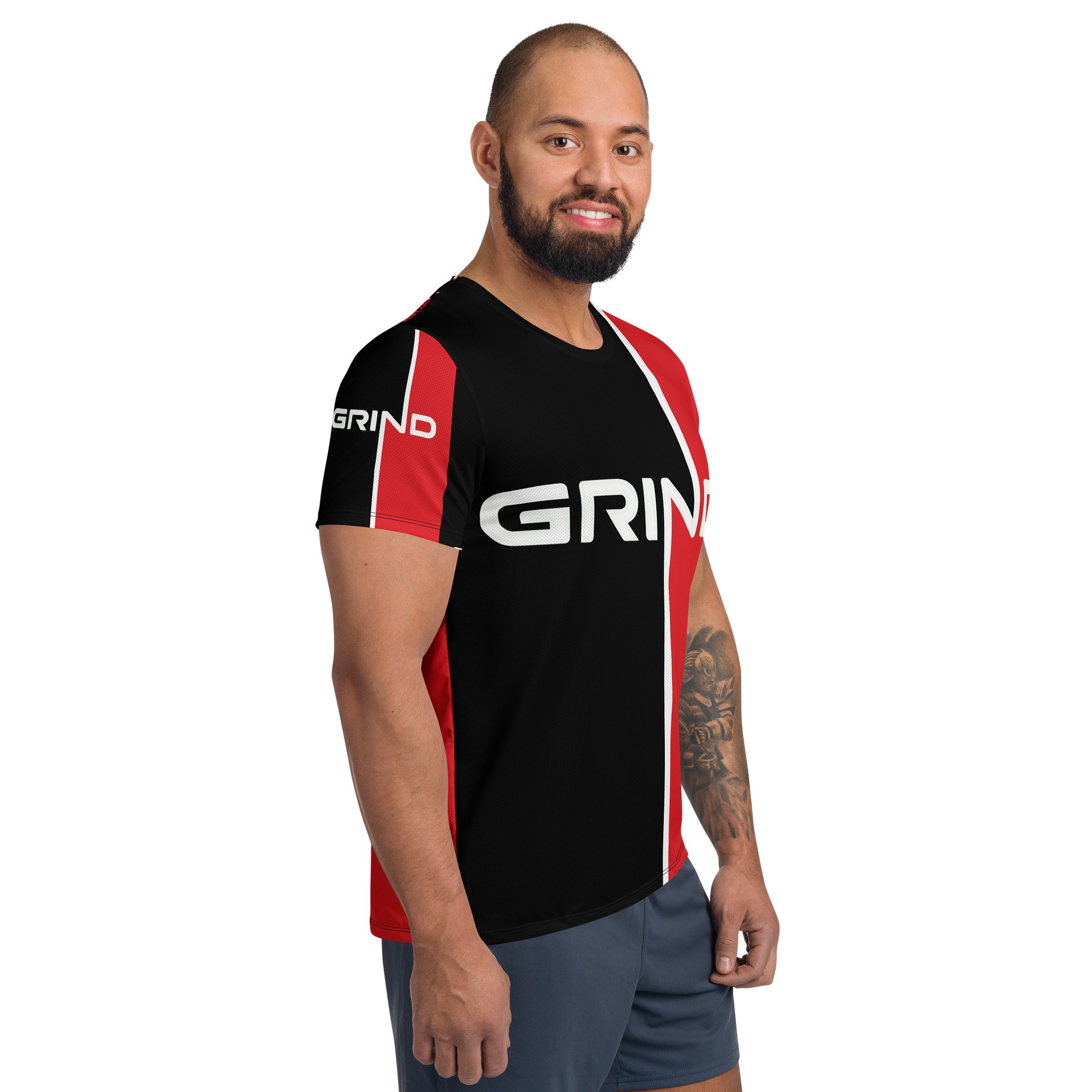 Grind Split Identity All-Over Athletic Tee product image (4)
