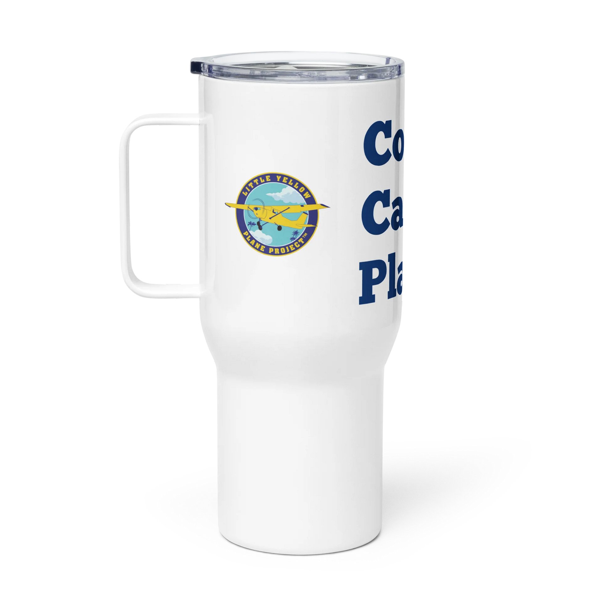 Coffee, Cats, and Planes Travel Mug product image (1)