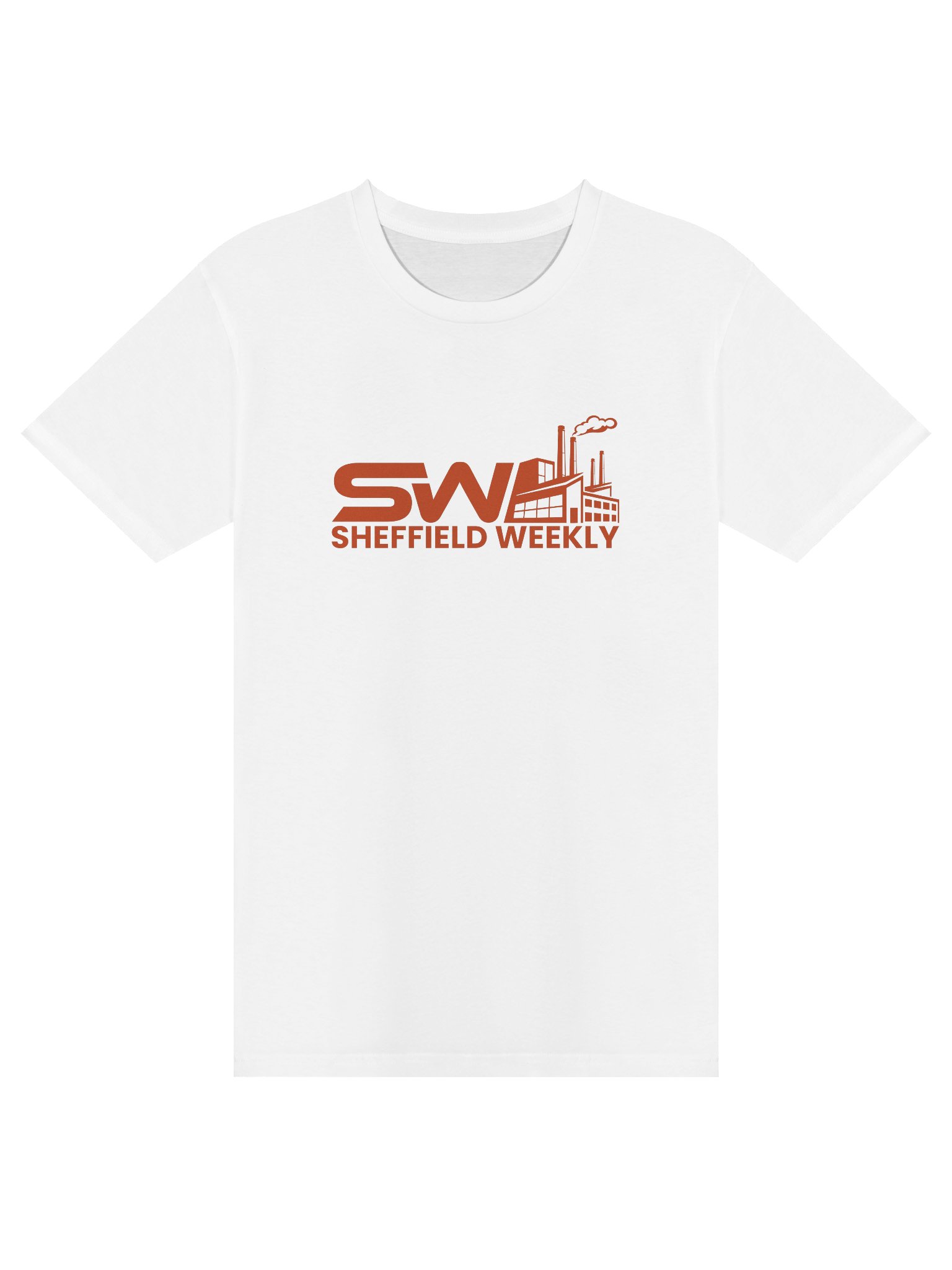 SW T-Shirt - White/Orange (Centre) product image (1)