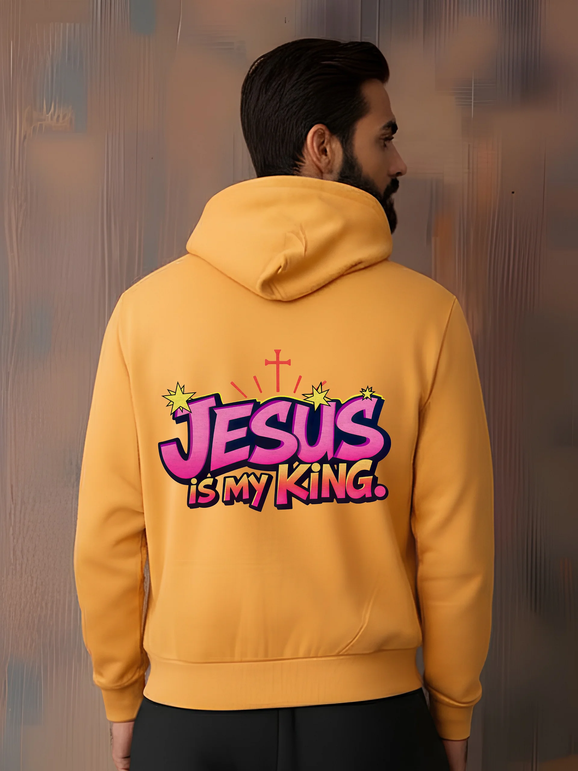 Jesus Is My King Premium Hoodie product image (1)