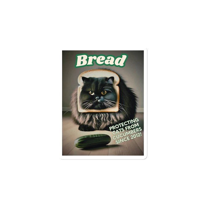 Bread - Protecting Cats From Cucumbers Magnet product image (2)