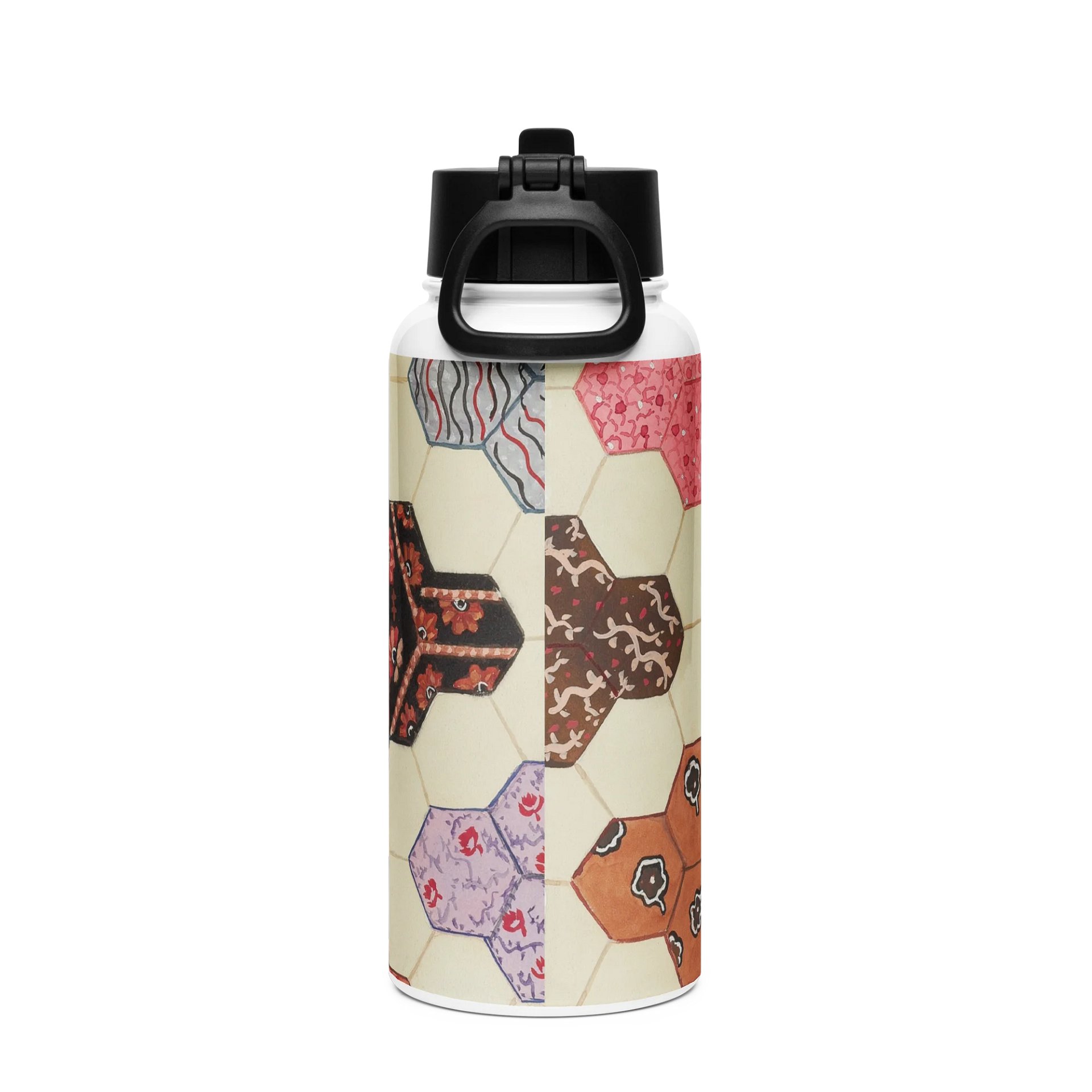 HexaQuilt 32oz. Stainless Steel Water Bottle product image (2)