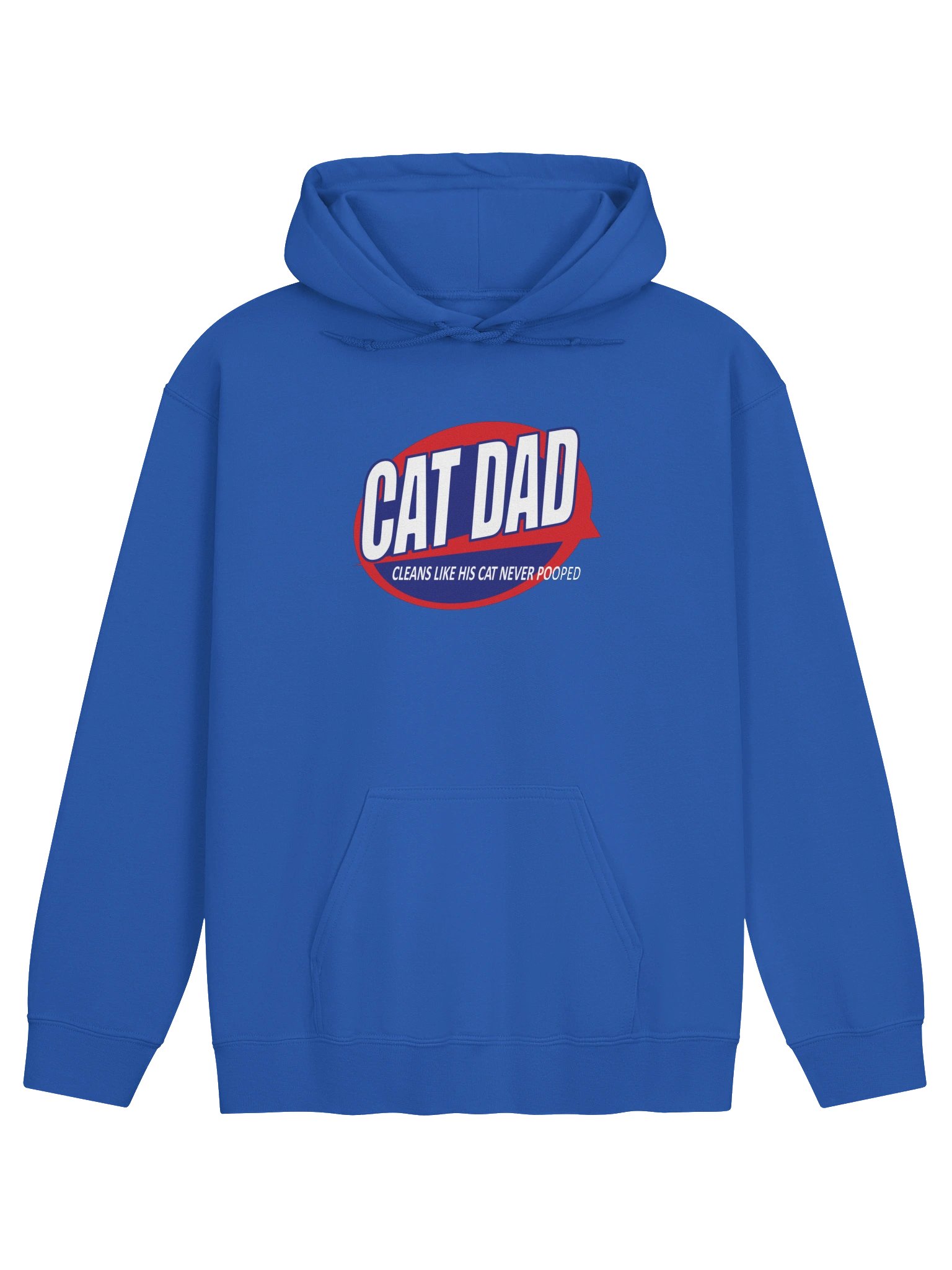 Cat Dad The Litter Box Cleaner - Unisex Adult Hoodie product image (1)