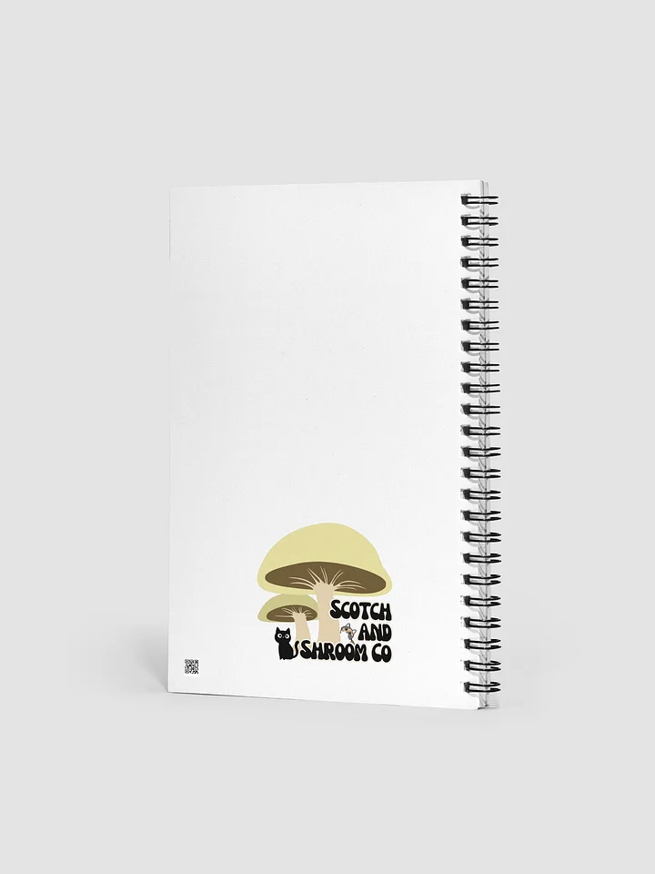 Don't Worry Be Happy — Mushroom & Frog Spiral Notebook product image (2)