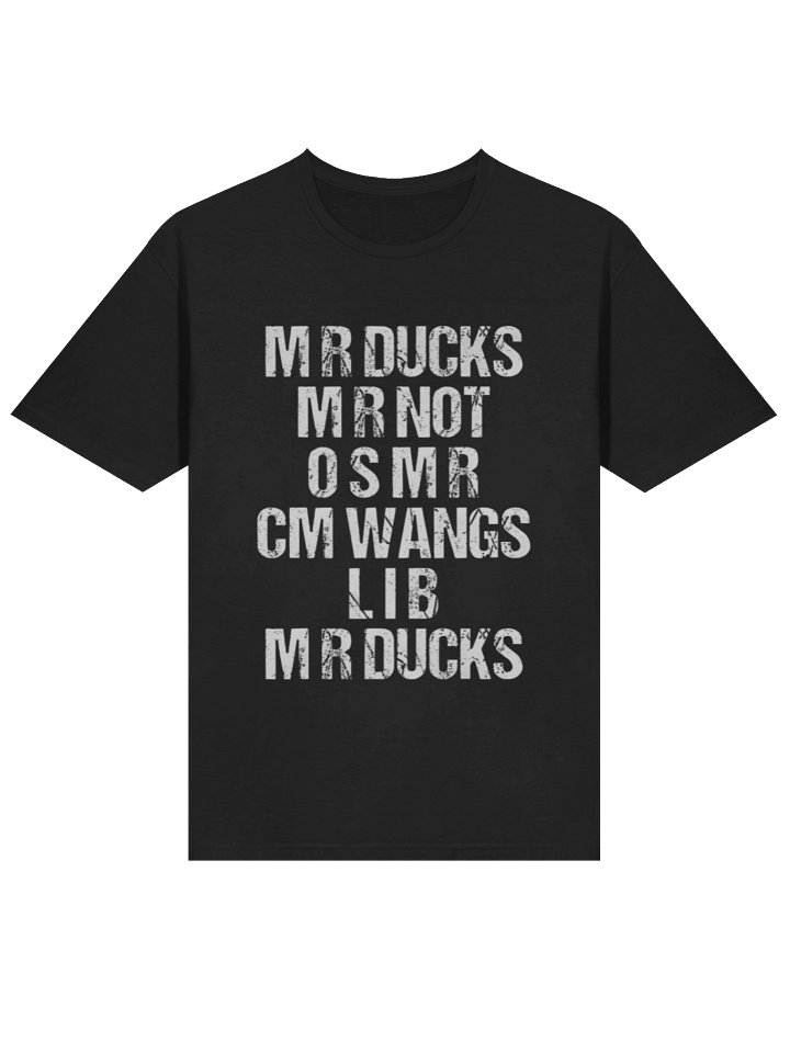 Mr Ducks Mr Not Osmr Cm Wangs Lib Mr Ducks Shirt product image (2)