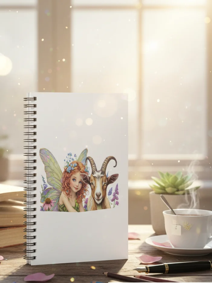Enchanted Fairy Spiral Notebook product image (1)