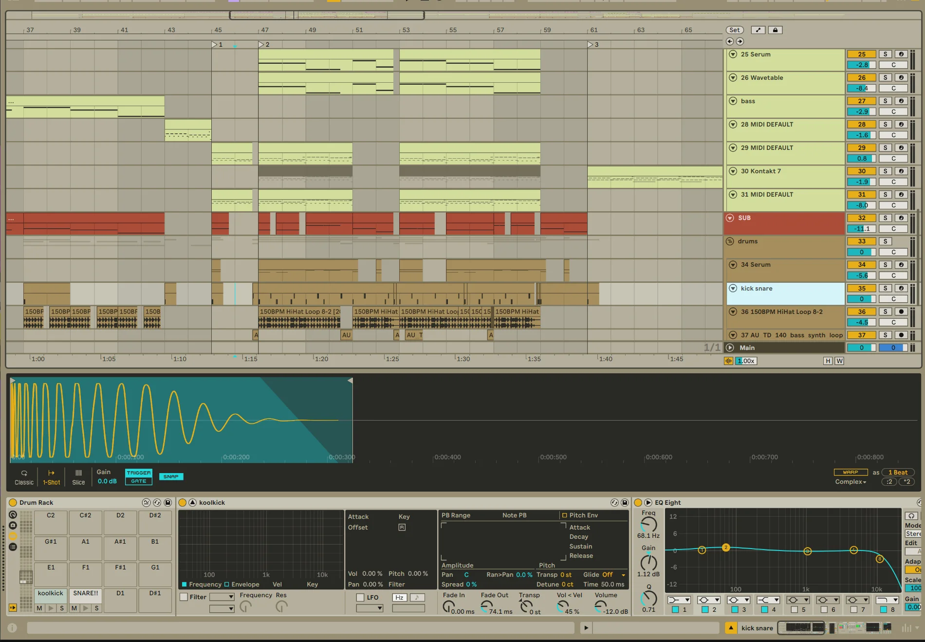how to RL Grime festival trap Project File, "FLEX" product image (3)