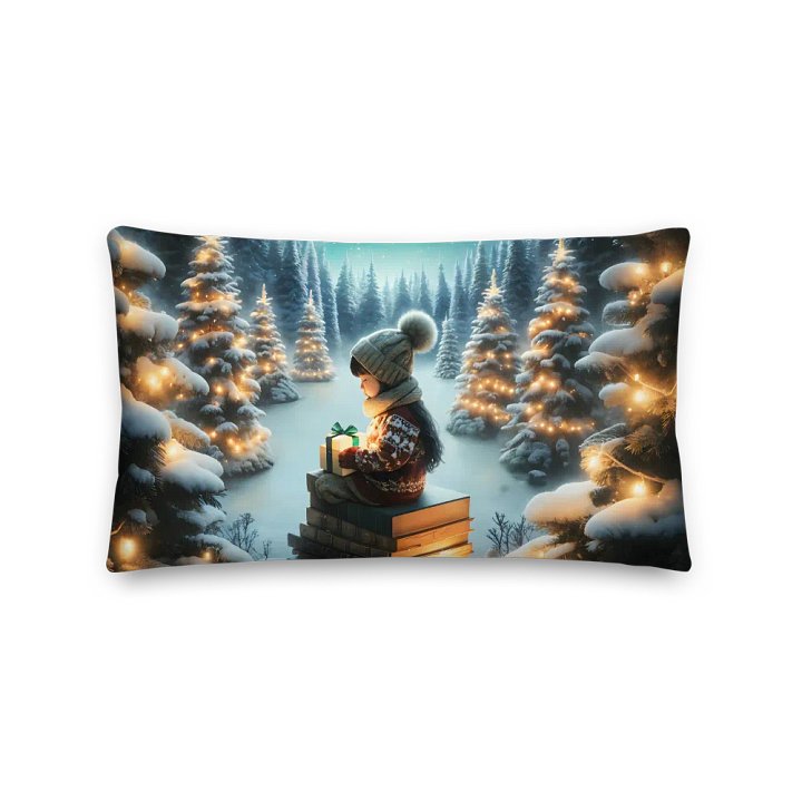 Enchanted Silence quiet Winter Dreams Pillow product image (2)