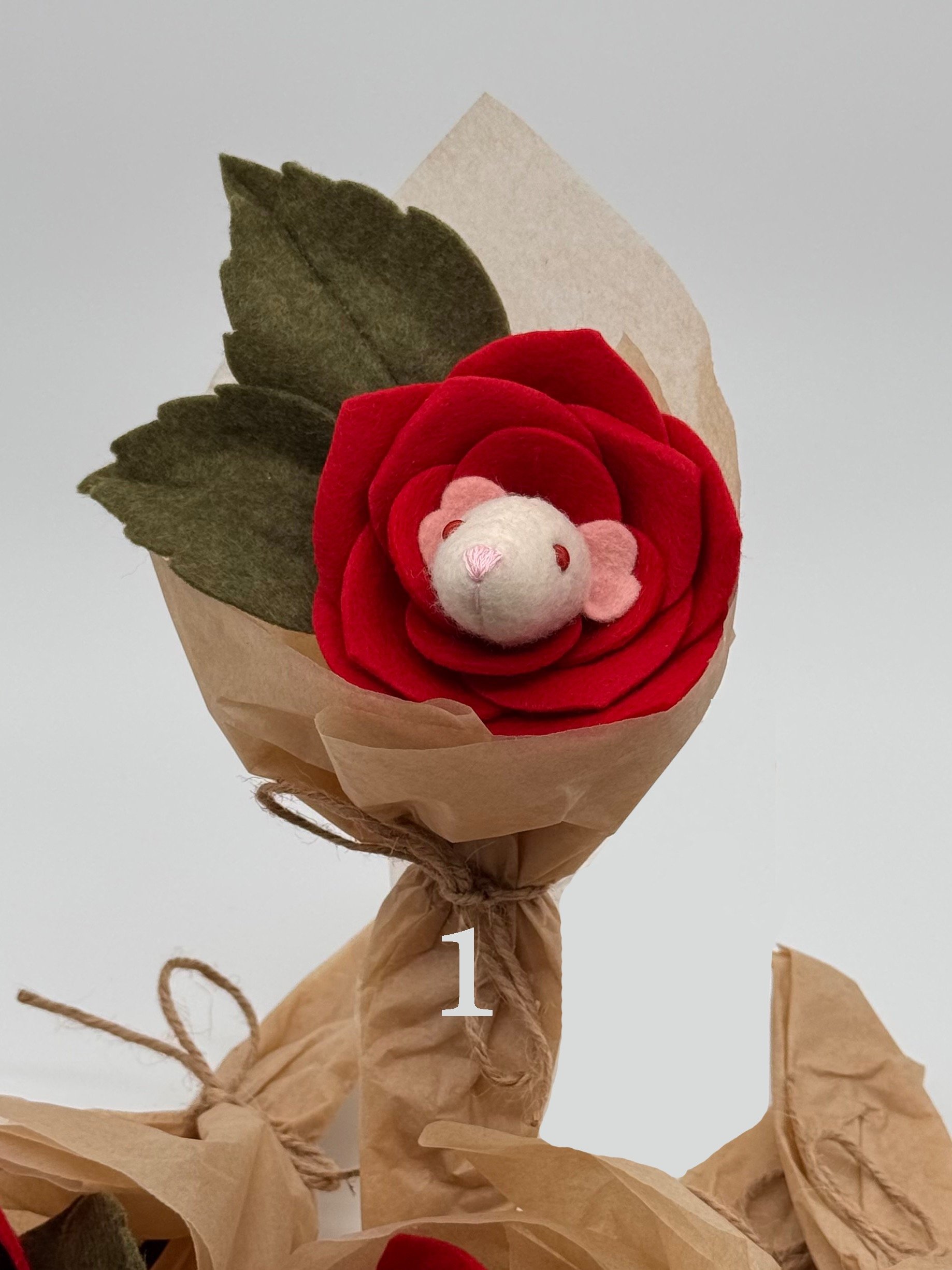 Red Rat Roses | Handmade product image (1)