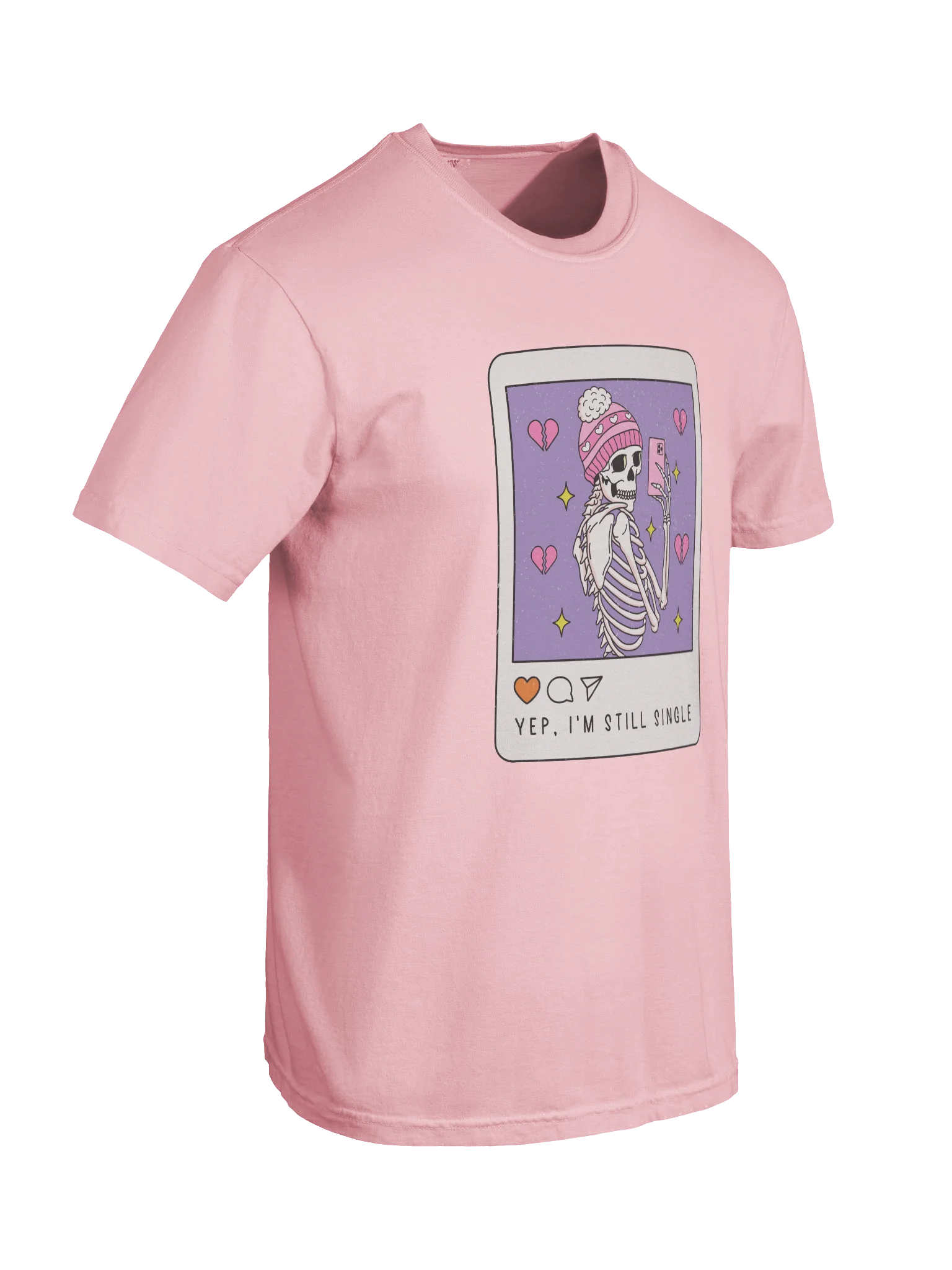 Selfie Skeleton Single Tee product image (5)