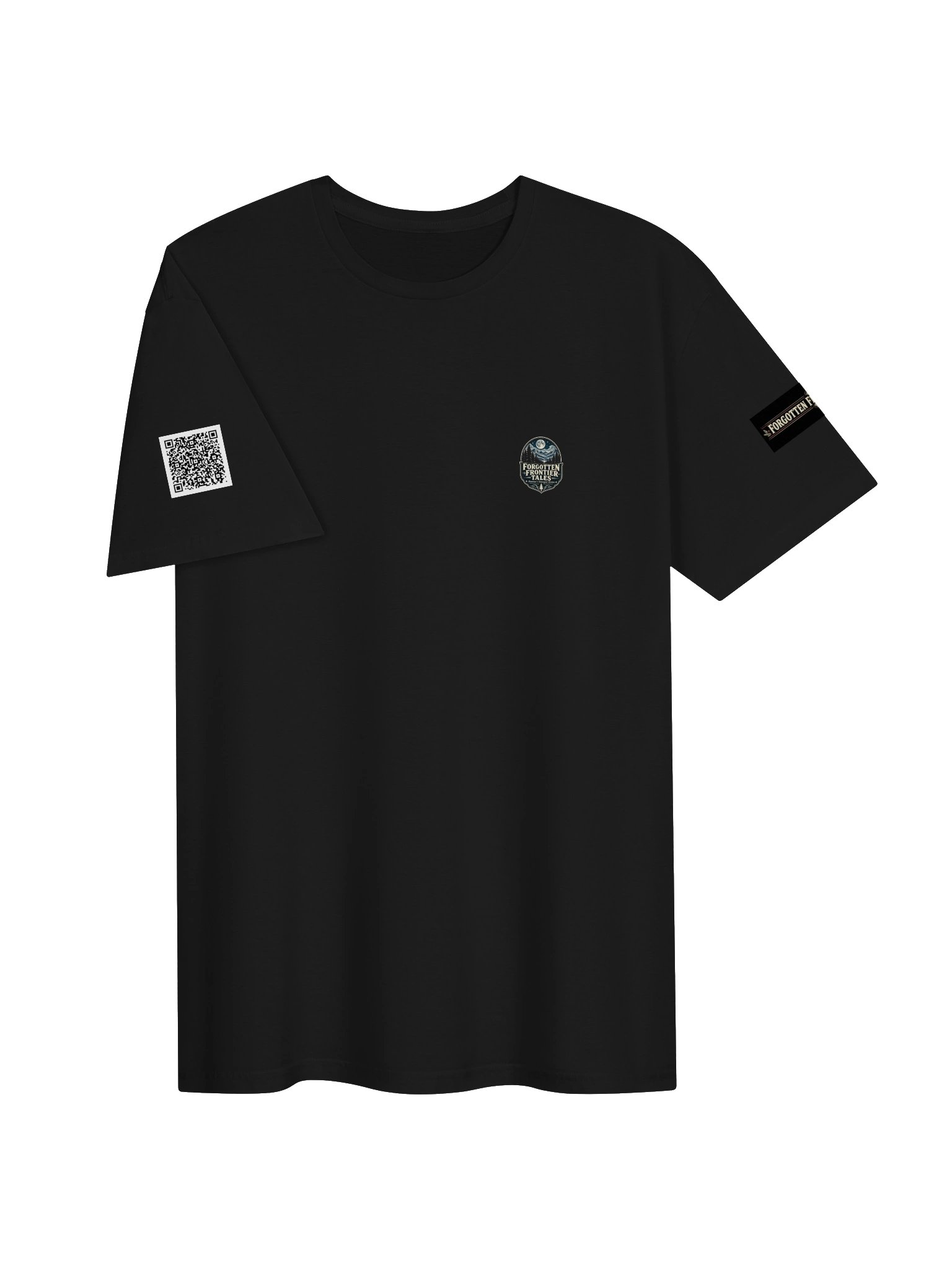 Forgotten Frontier Tales — Cabin of Whispers Haunted Tee product image (3)