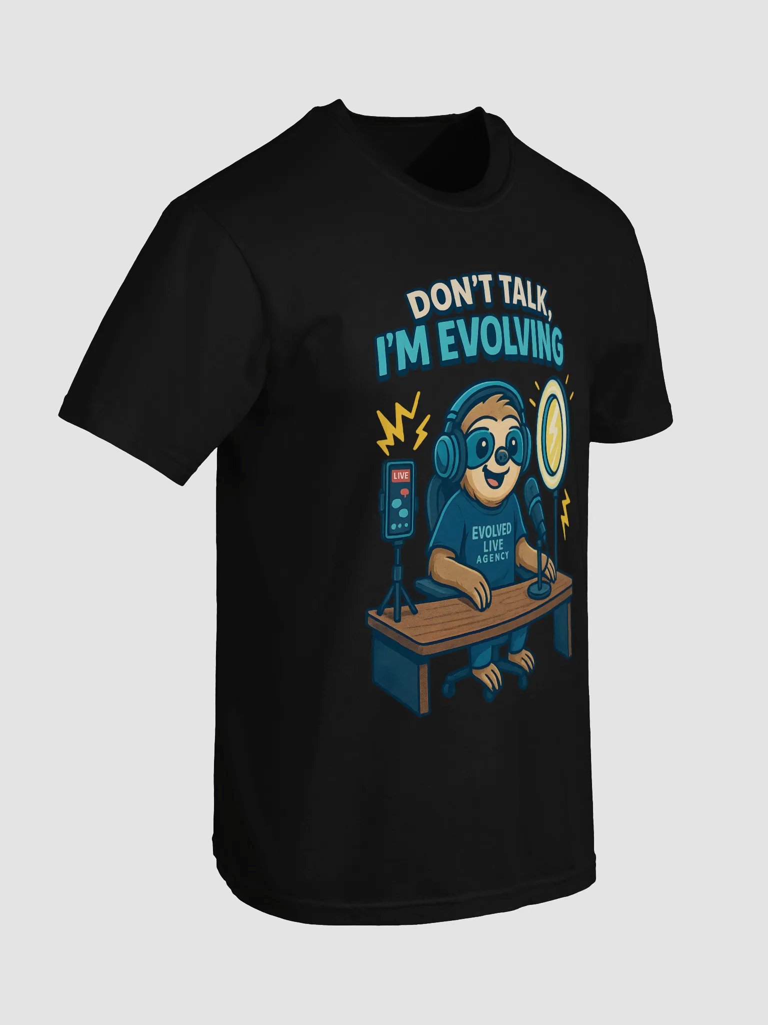 Evolving Sloth Graphic Tee product image (7)