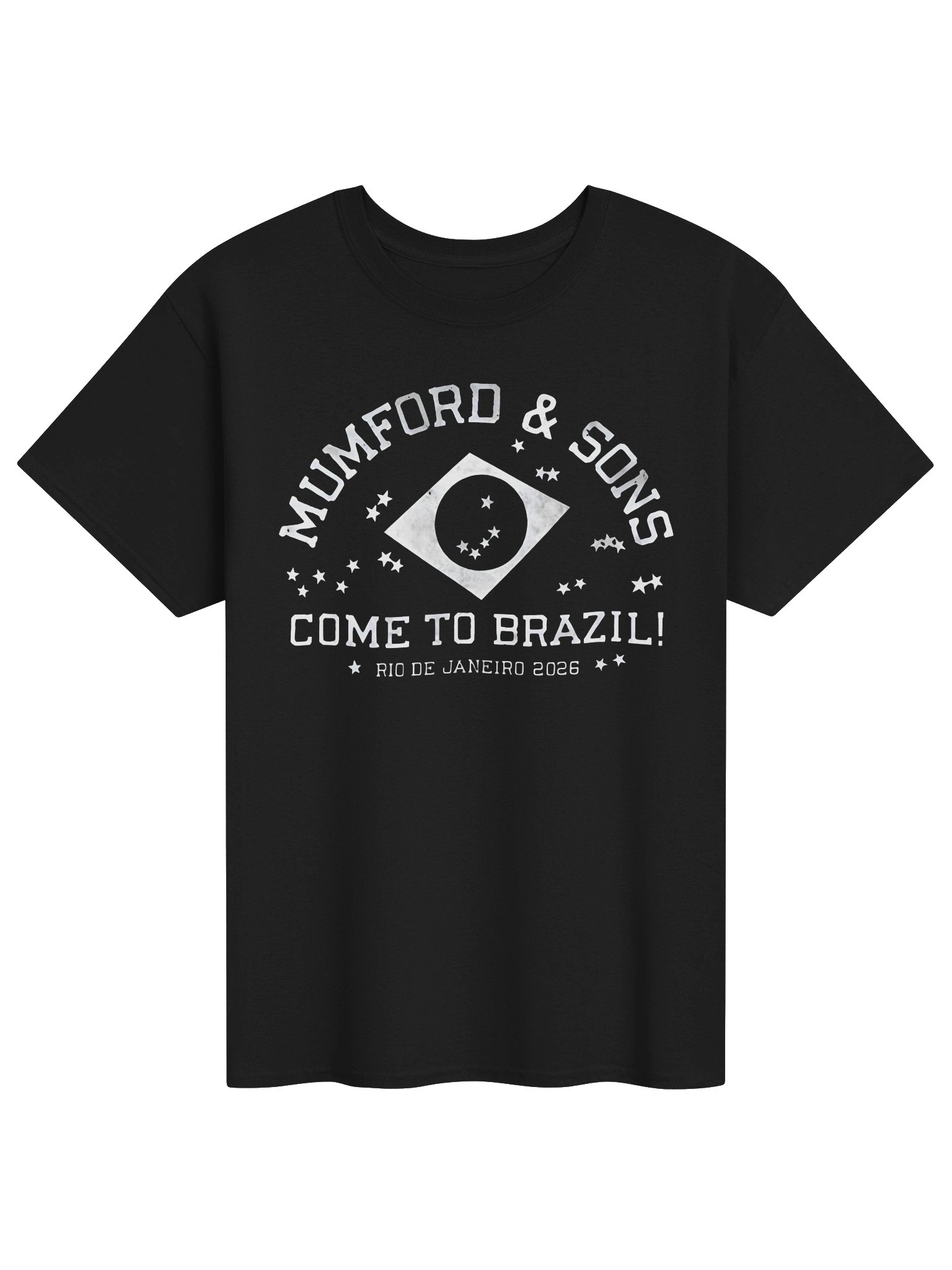 Mumford & Sons Rio de Janeiro Brazil Event T-Shirt product image (1)