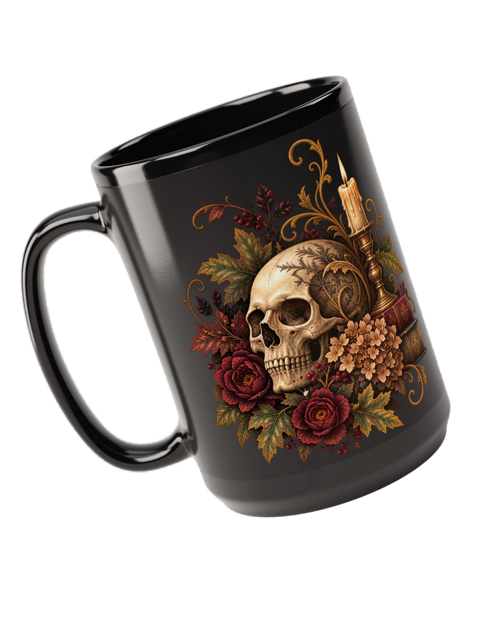 The Beautiful Remains Black Mug product image (1)
