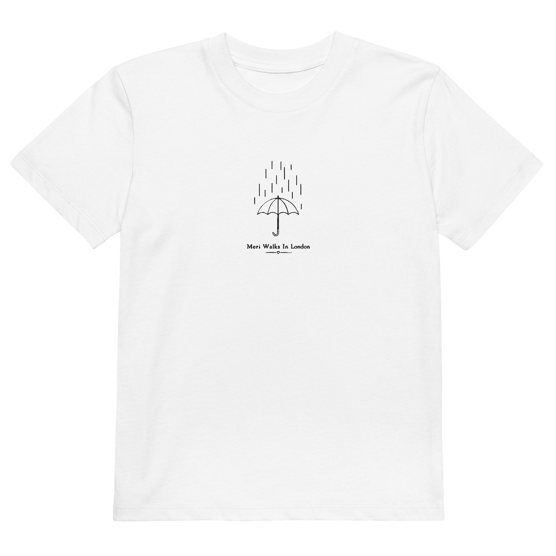Stanley/Stella Organic Cotton Kids T-Shirt - Minimal Umbrella Design product image (12)