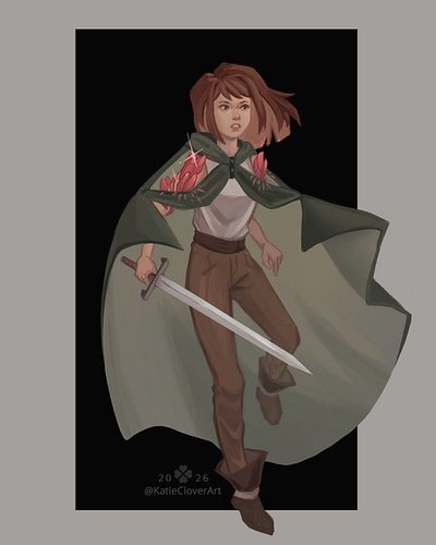 Little Ava art cause I want to draw more line-less stuff. 
Also, just a reminder that the comic will start chapter 10 by the ...