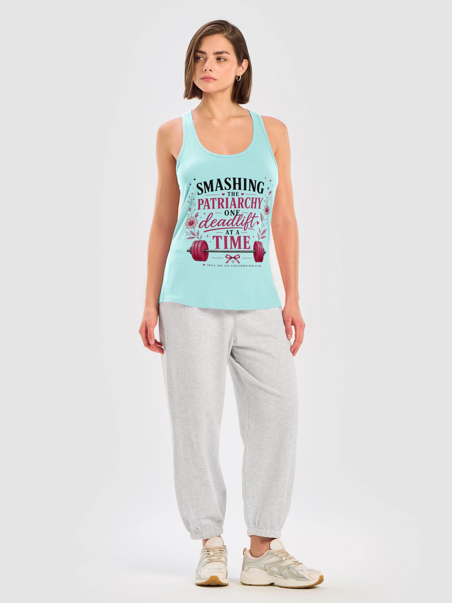 Smashing the Patriarchy Racerback Tank product image (23)