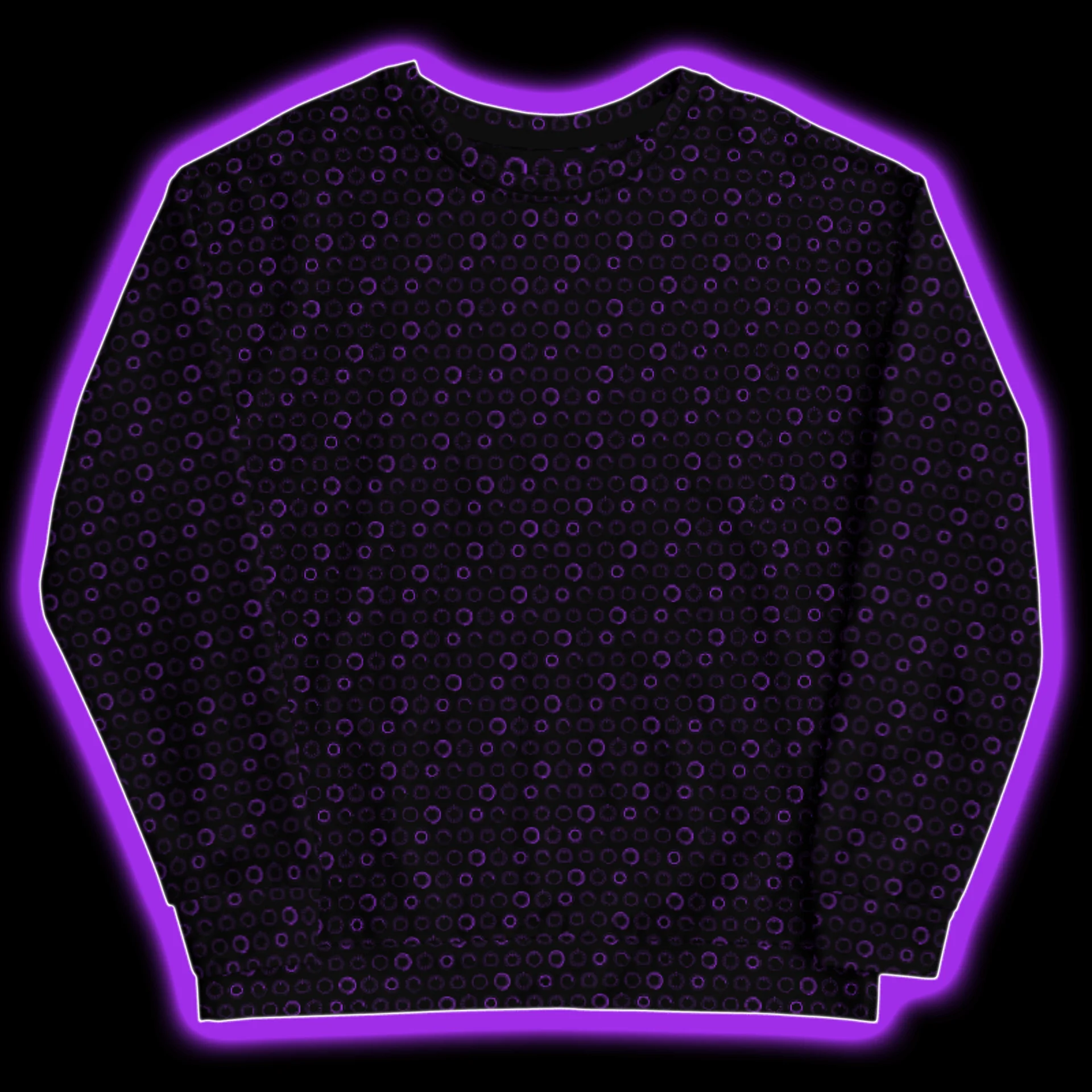 Synthesis Controls Sweatshirt - (7 Modular Synth Dials) XENON product image (7)