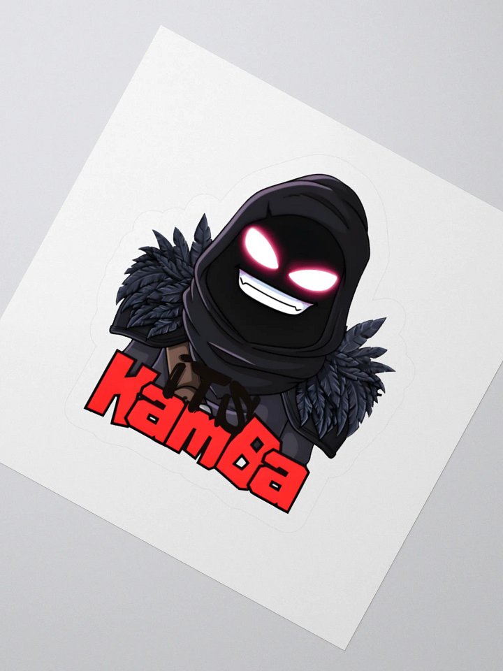 ItsKamba Logo Kiss Cut Stickers product image (4)