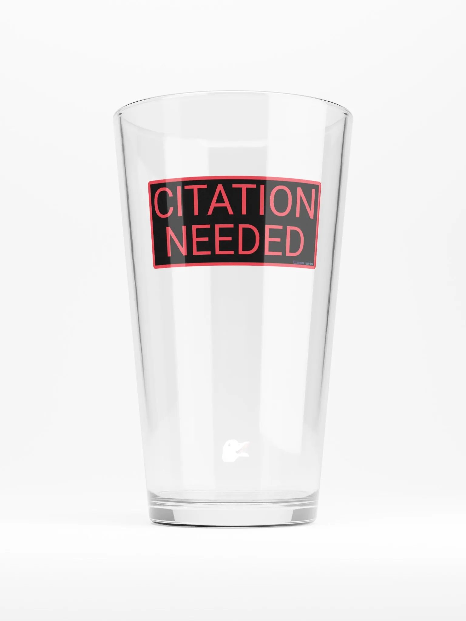 Citation Needed Pint Glass product image (2)