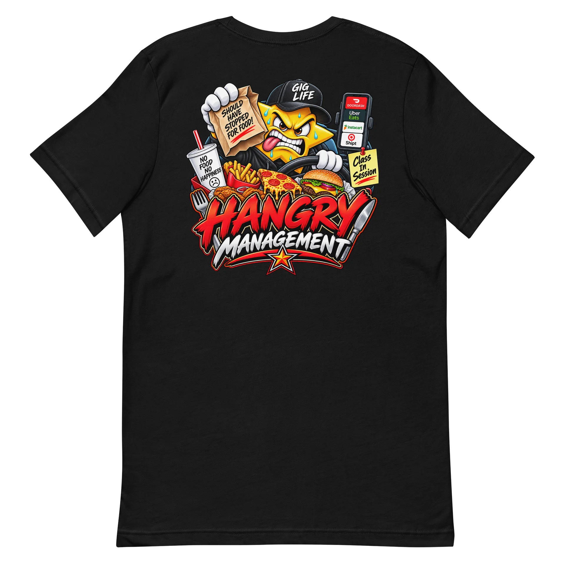 Hangry Management – Gig Worker Tee product image (6)