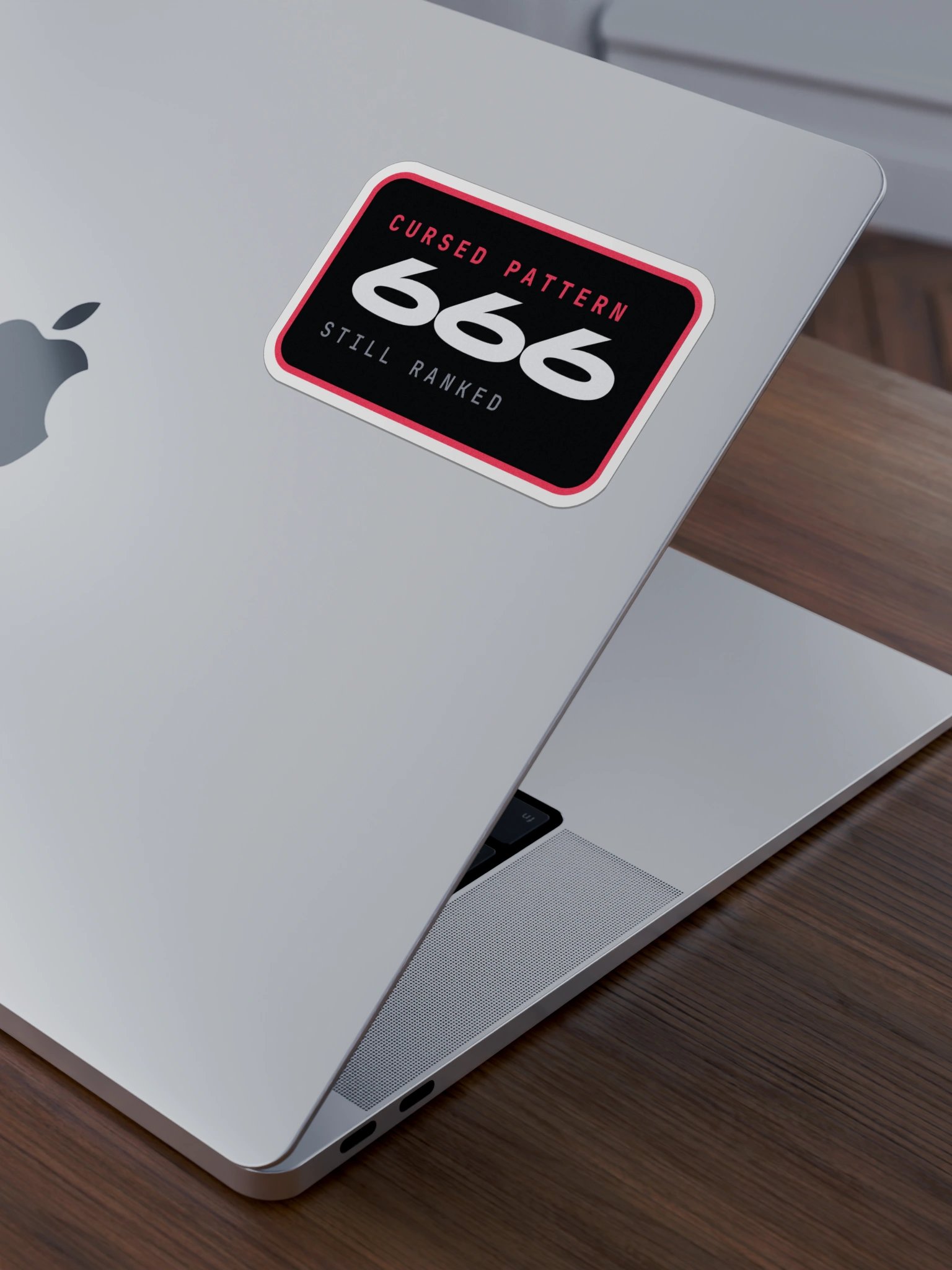 Cursed Pattern 666 Die-Cut Sticker product image (5)