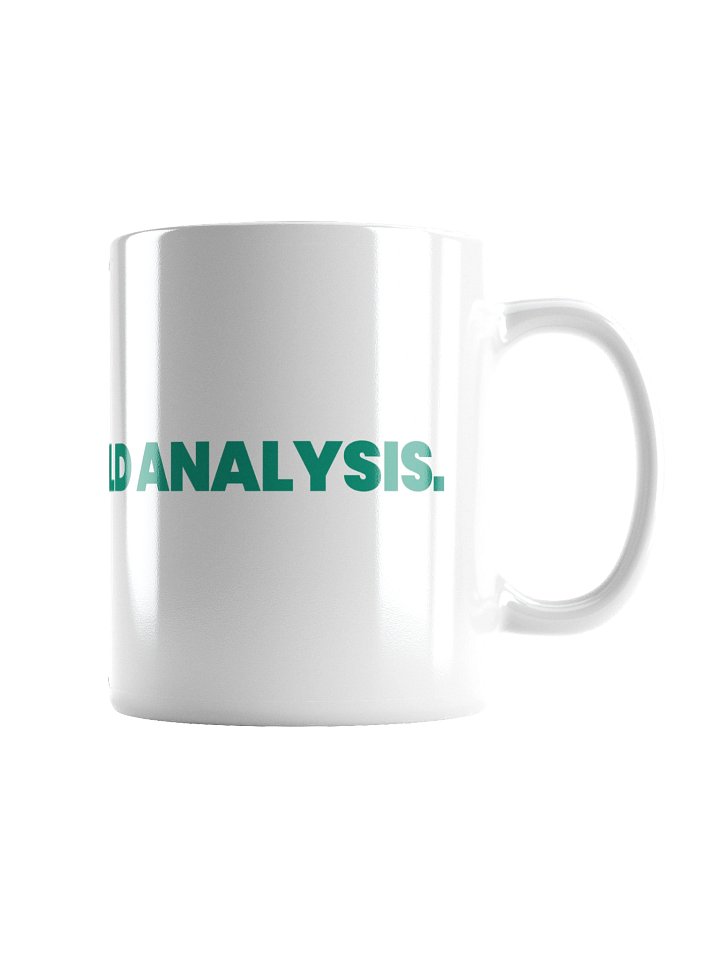 HOT WATER, COLD ANALYSIS White Glossy Mug product image (2)