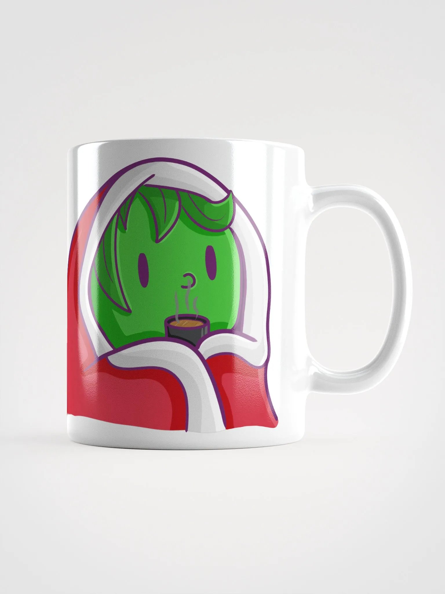 Red Rose Cuddler Mug | Art by Duck product image (1)