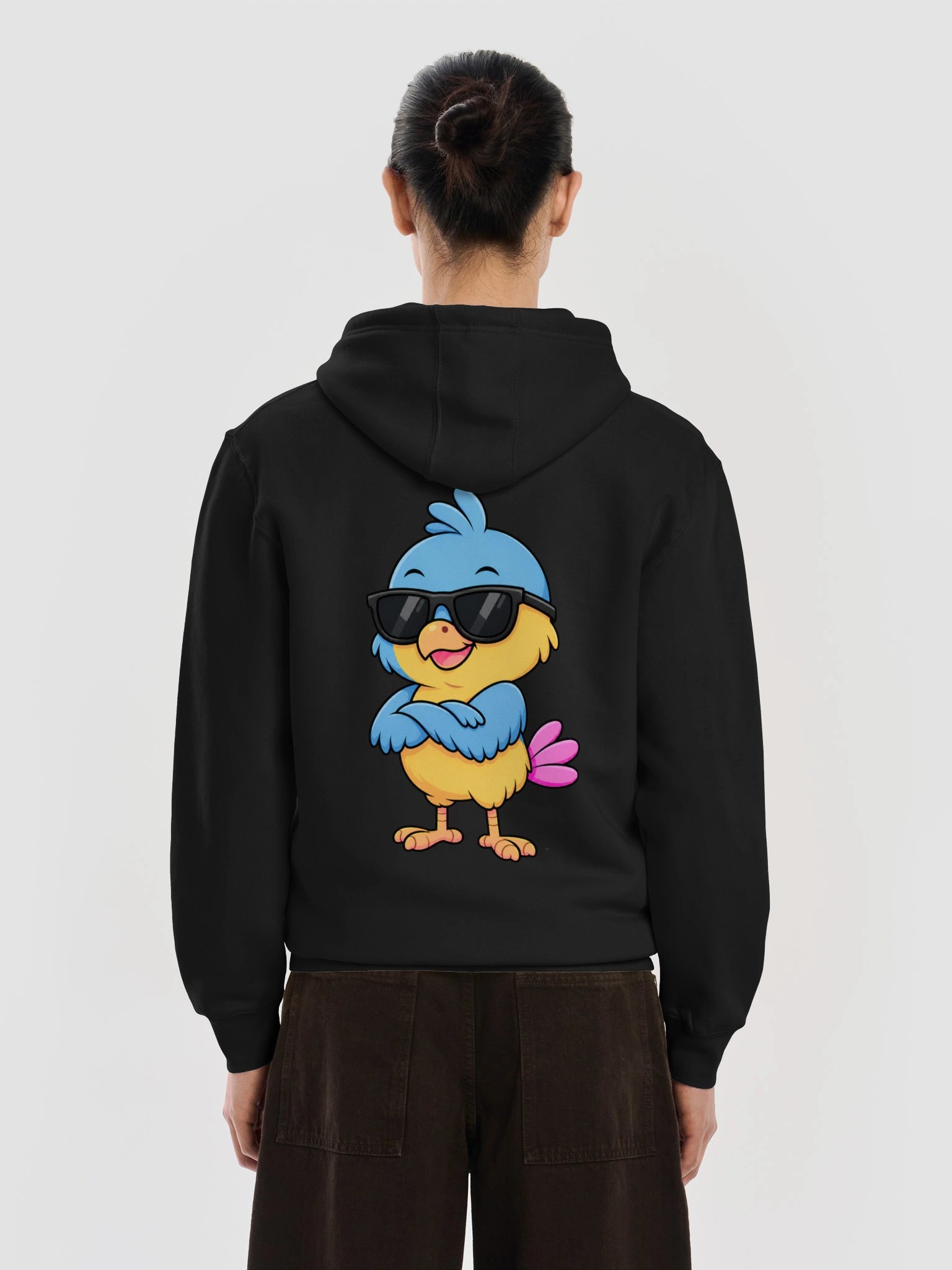 Logo Zip-up Dark Hoodie product image (6)