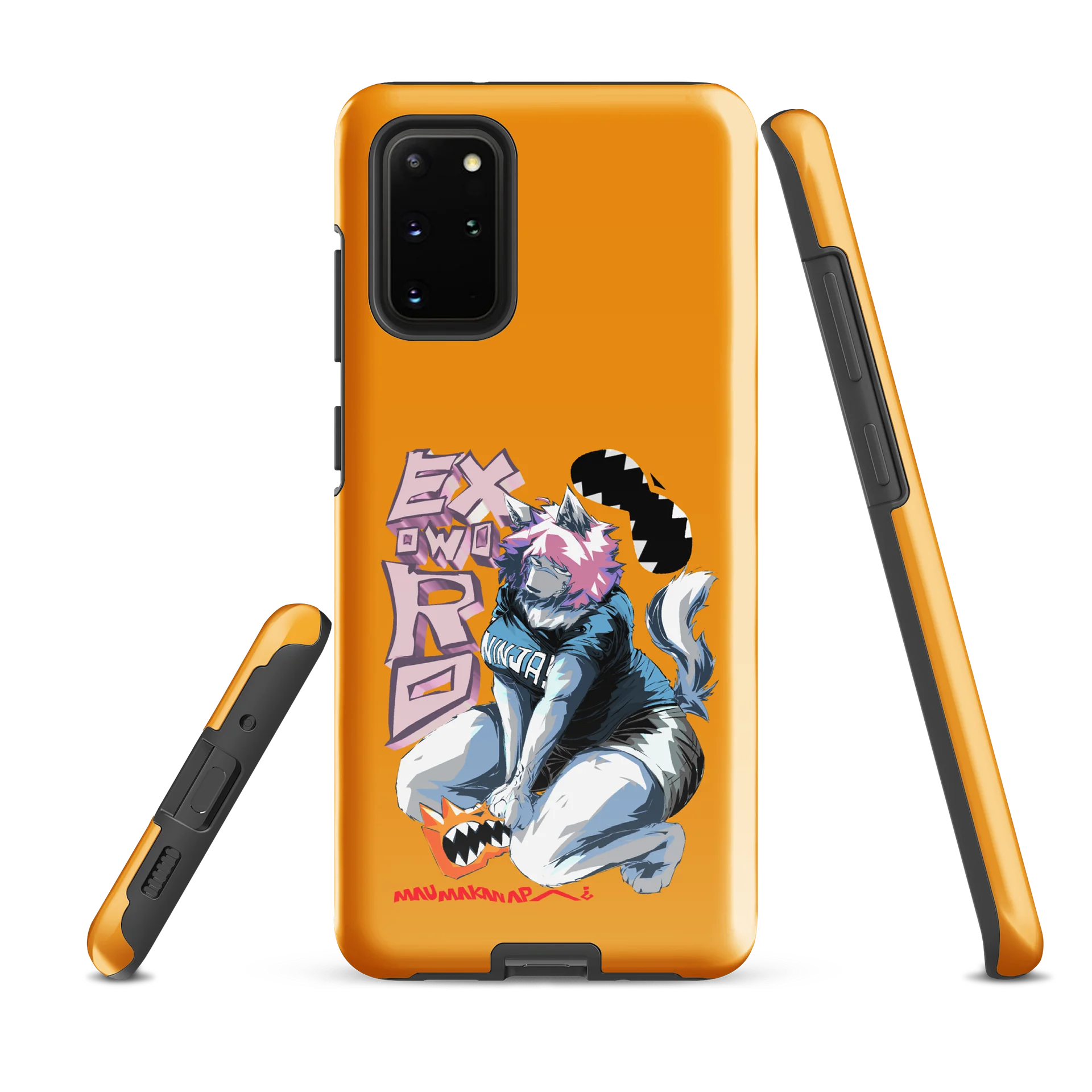 Jaya Goodies | Tough Phone Case "EXO'S FAVOURITE" Orange (Samsung Galaxy S) product image (5)