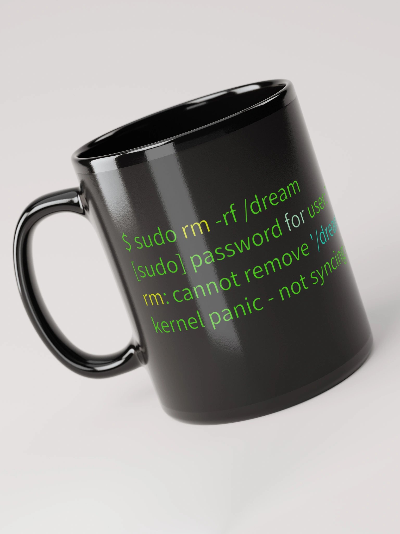 Kernel Panic Mug – /dream not found product image (1)