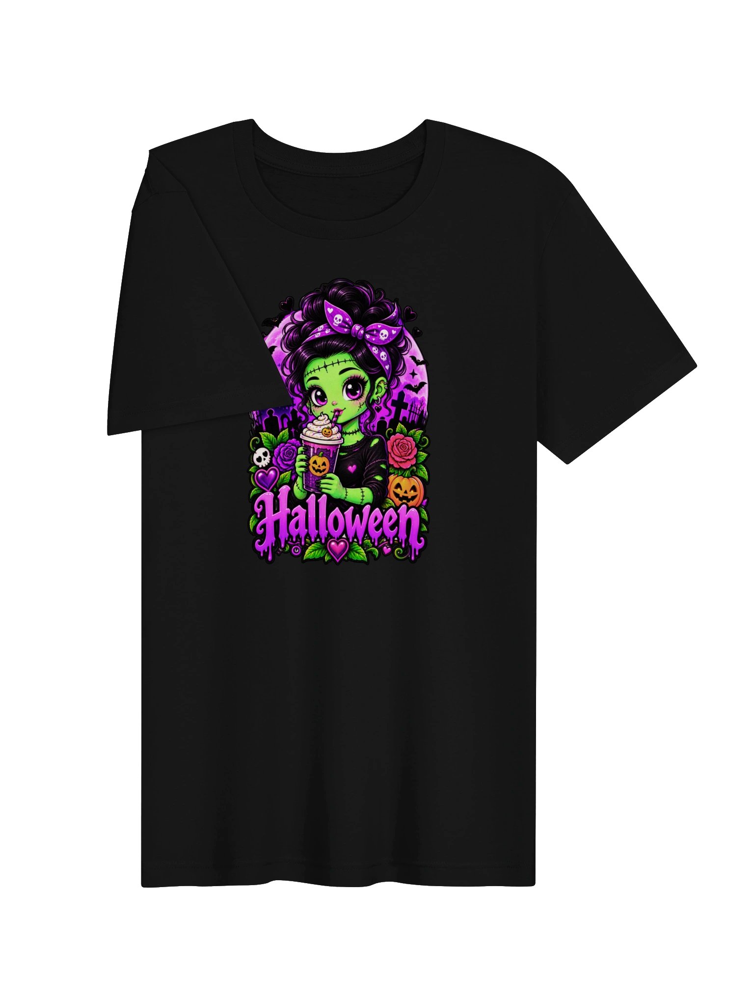 Halloween Frankenstein Girl – Spooky Coffee Lover product image (16)