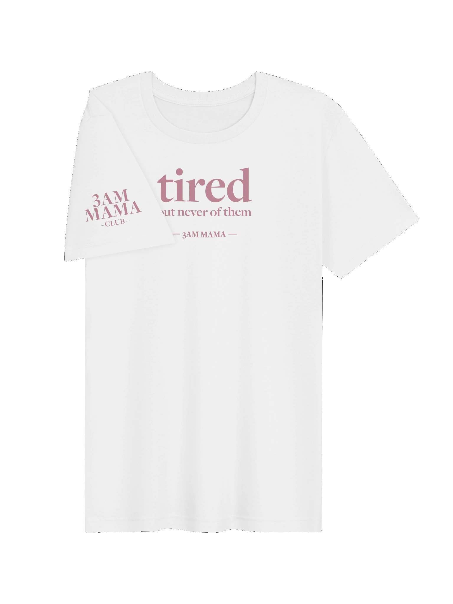 Tired Tee - White product image (3)
