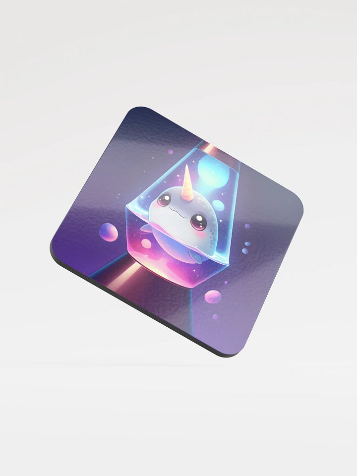 Magical Narwhal Lava Lamp Coaster product image (1)