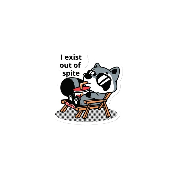 I Exist Out Of Spite Magnet product image (1)