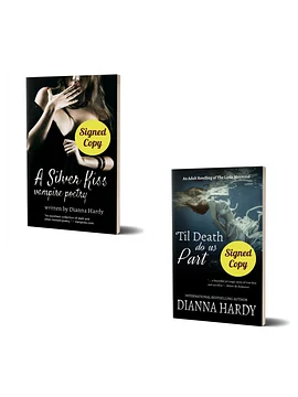 Gothic Signed Bundle: 'Til Death Do Us Part and A Silver Kiss (Vampire Poetry)