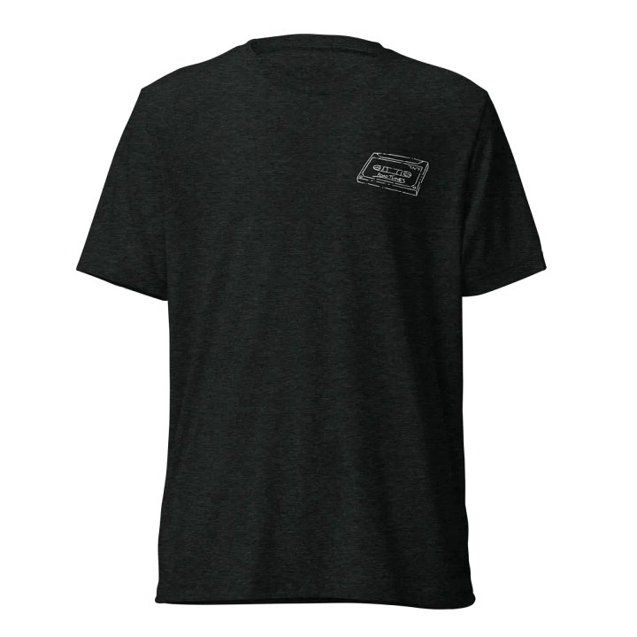 Road Tunes Cassette (Embroidered) - Bella+Canvas Triblend T-Shirt product image (1)