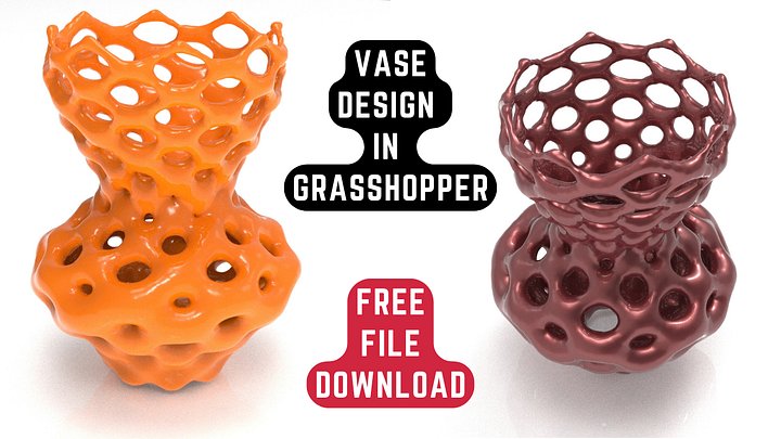 Vase Design Grasshopper Definition Download product image (2)