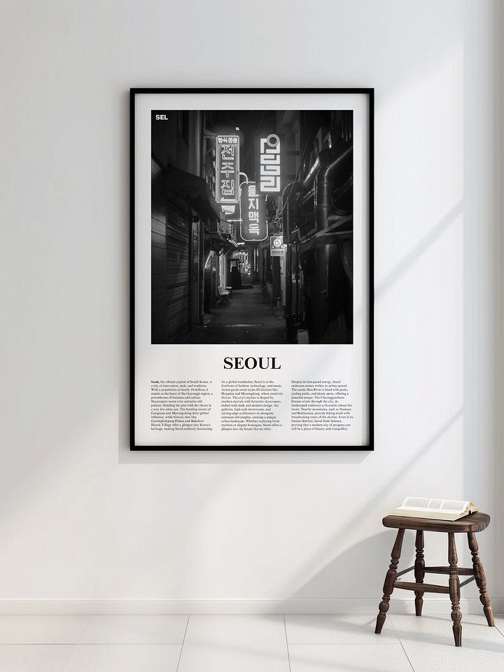 Seoul 04 Newspaper Poster product image (2)