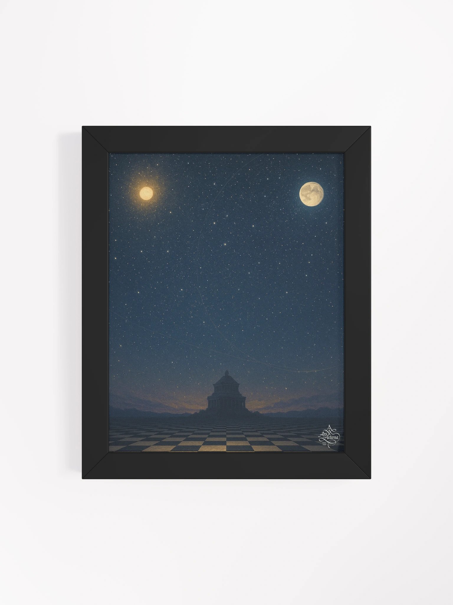 As Above, So Below – Framed Matte Print product image (4)