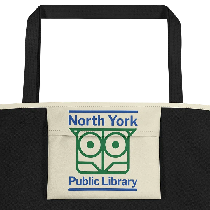 Retro NYPL Owl tote product image (2)