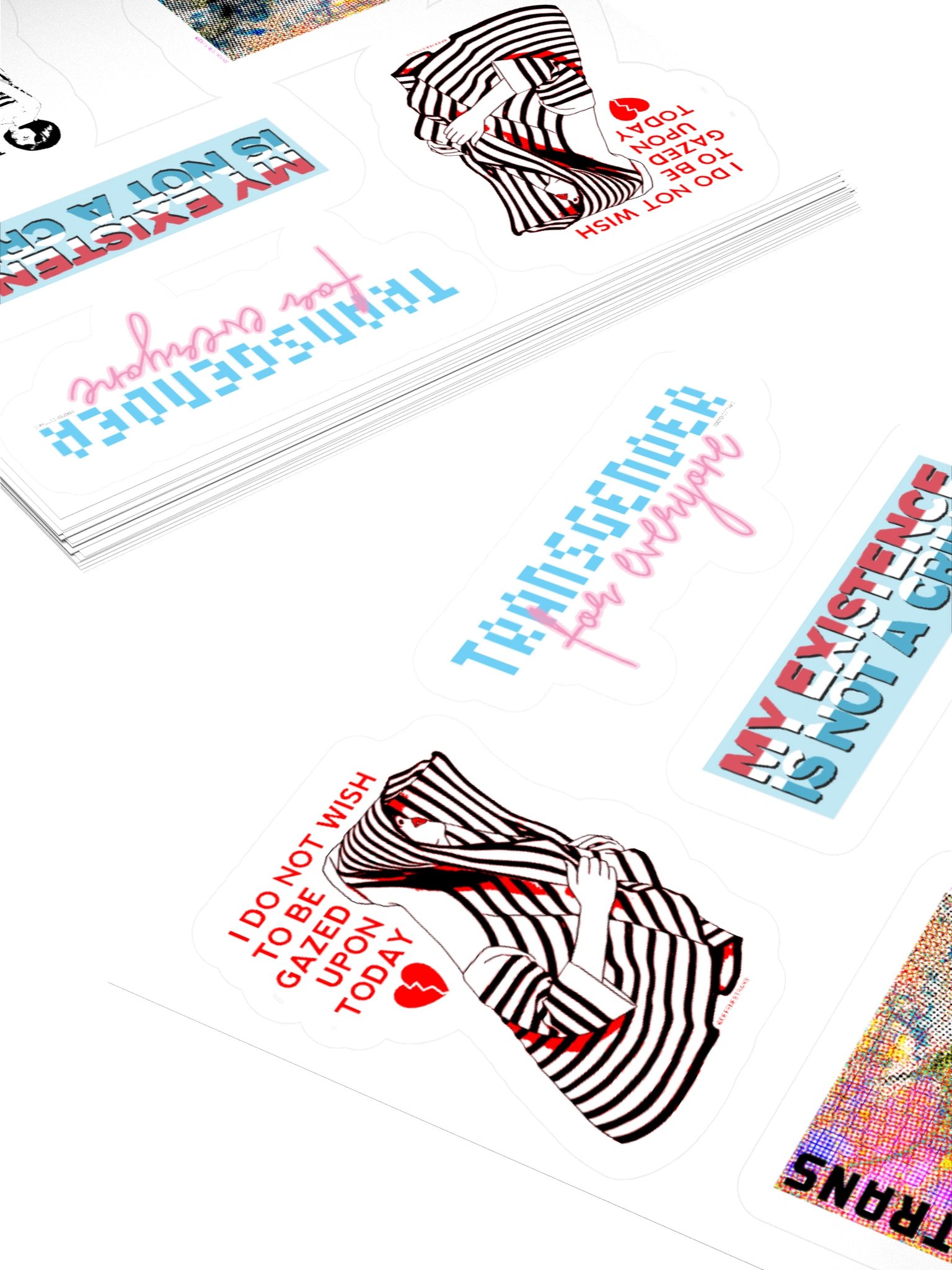 Trans sticker sheet product image (10)