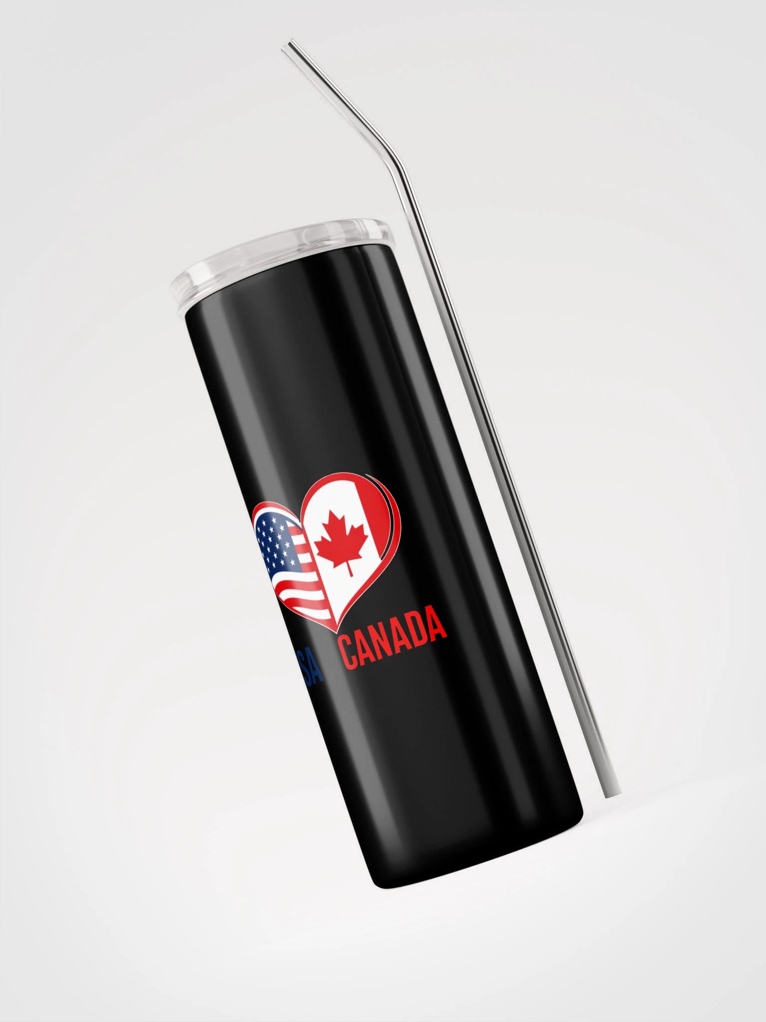 USA & Canada Friendship Heart-Flag Tumbler product image (5)