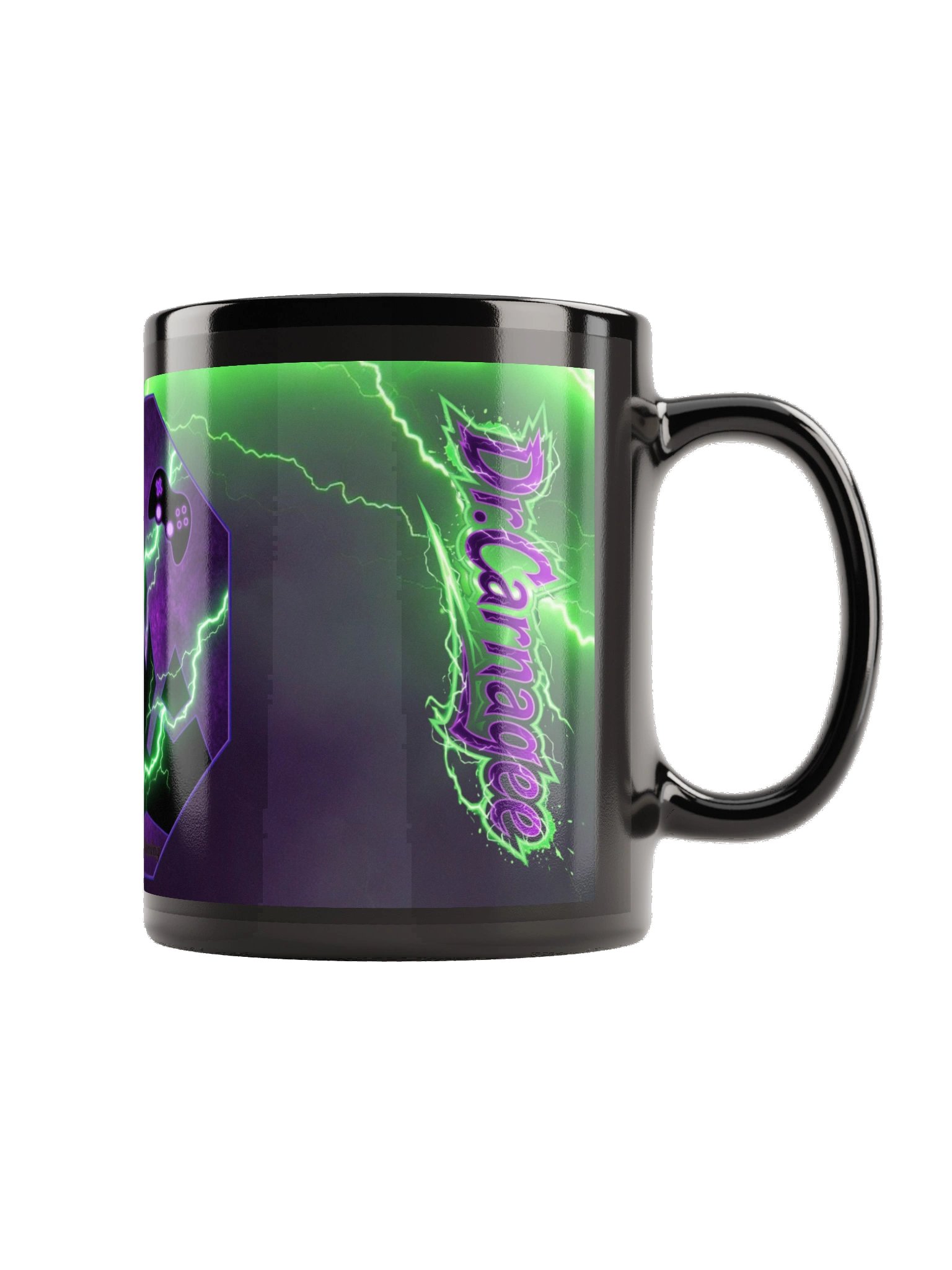 Official Dr. Carnagee Black Gloss Mug (Style B) product image (3)