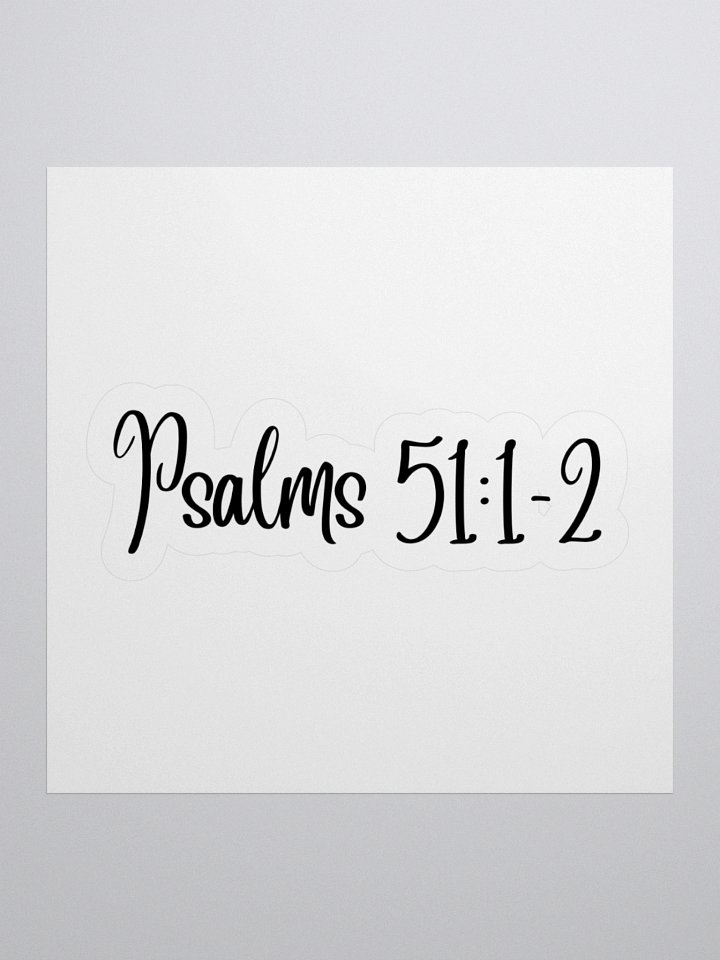 Psalms 51:1-2 product image (2)