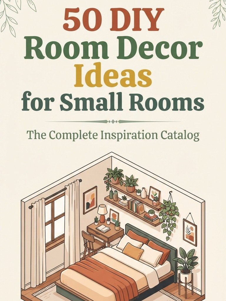 DIY Room Decor Ideas for Small Rooms: 50 Professional Designs — The Complete Visual Catalog product image (1)
