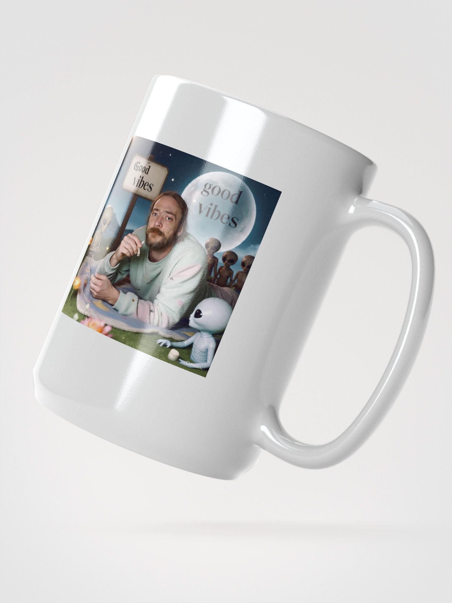 good vibes coffe mug product image (2)